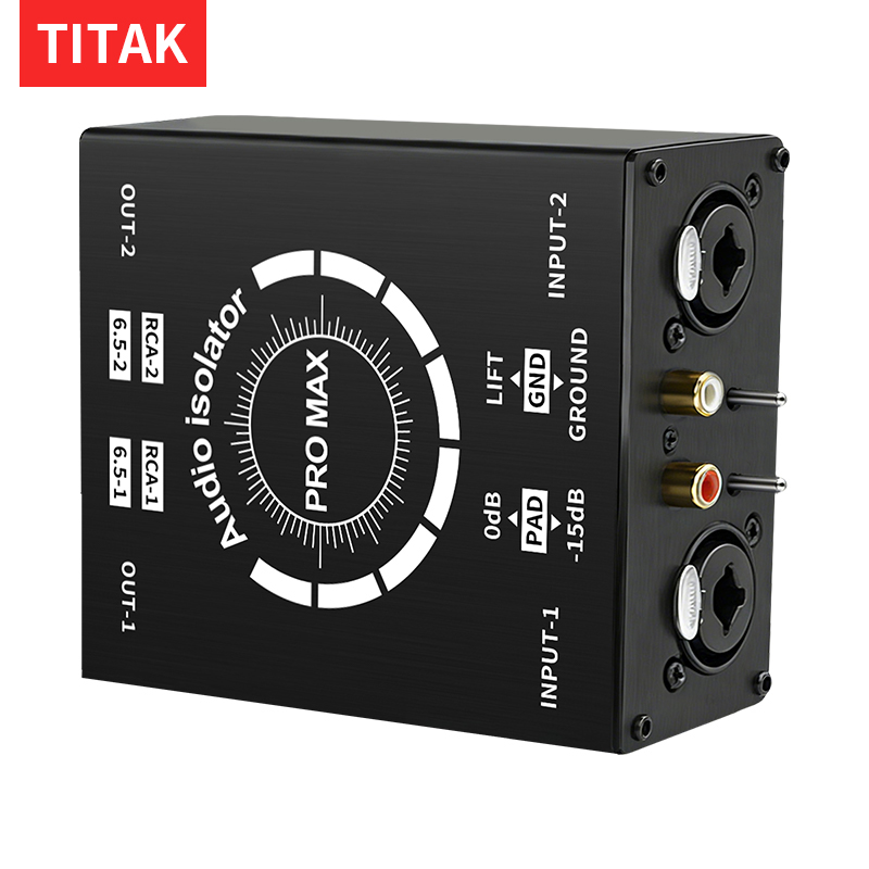 Home Cinema Equipment - Izolator szumów z pętlą masy 3-pin