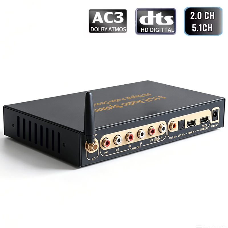 Surround Sound Decoder - Dekoder audio DTS AC3 Digital Audio