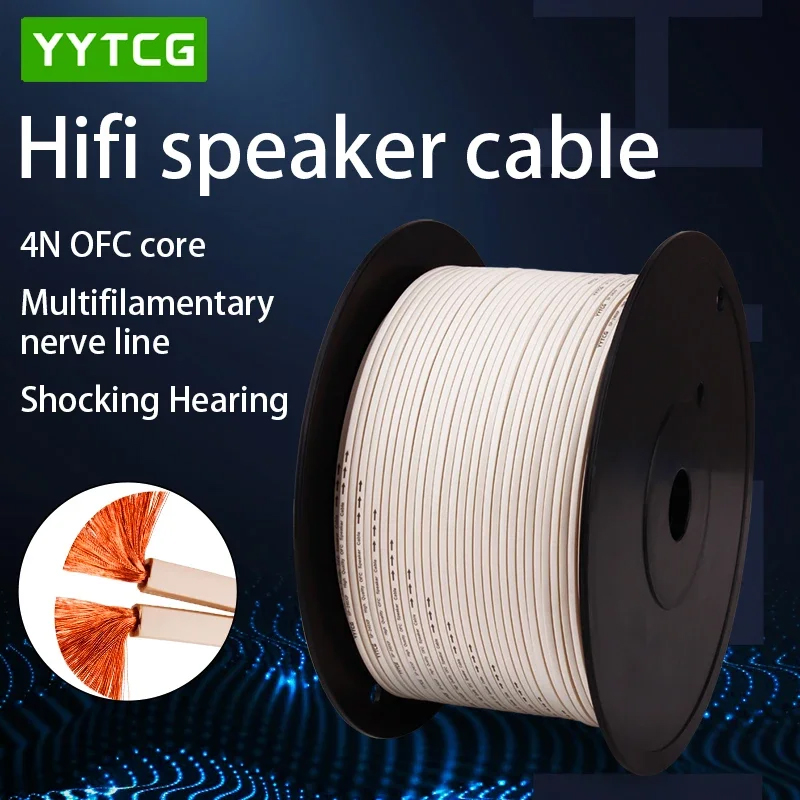 Home Cinema Solution - YYTCG DIY Kabel Głośnikowy Hi-Fi Audio