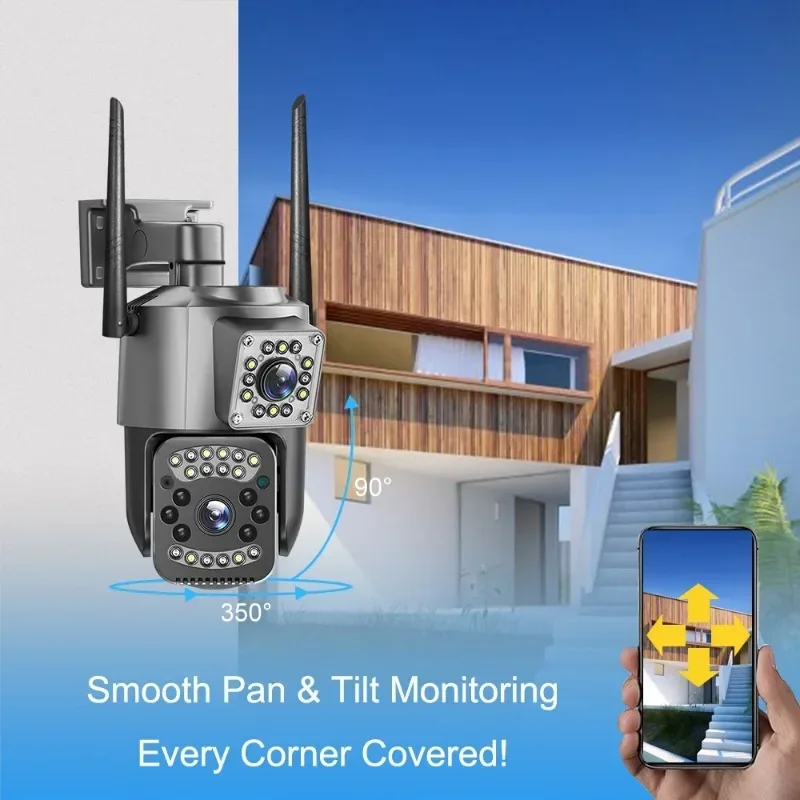 Kamera IP 8MP WIFI 4K PTZ Podw – Home Cinema Outdoor recenzja i cena