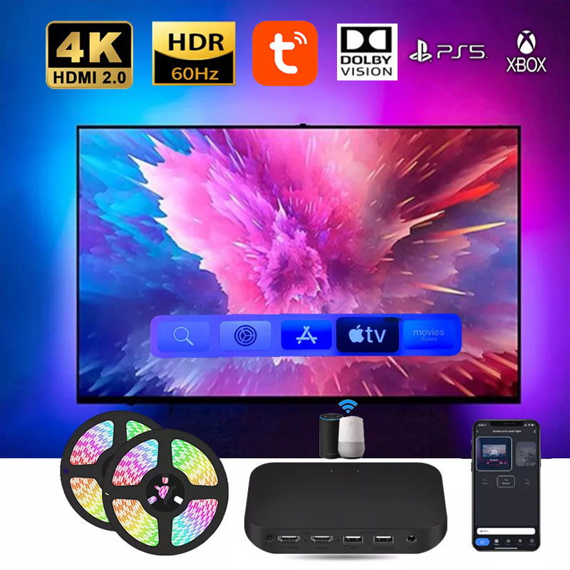 Smart Ambient TV Led Backlight – Home Cinema Google recenzja i cena