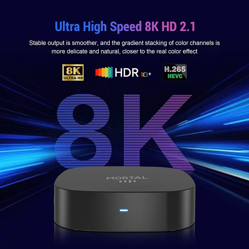 Nowy T1+ 8K HD TV Box 2026, An – Home Cinema Google recenzja i cena