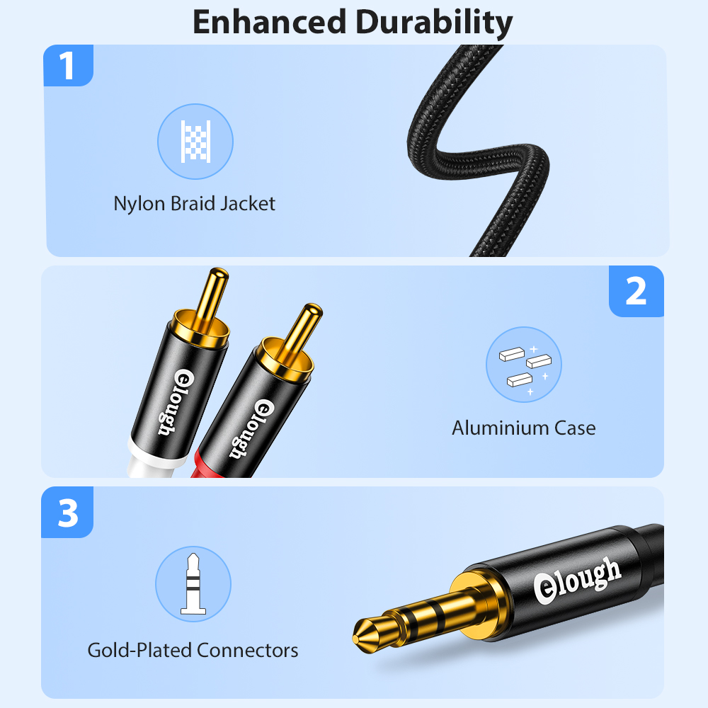 Elough kabel RCA AUX RCA kabel – Home Cinema Solution recenzja i cena