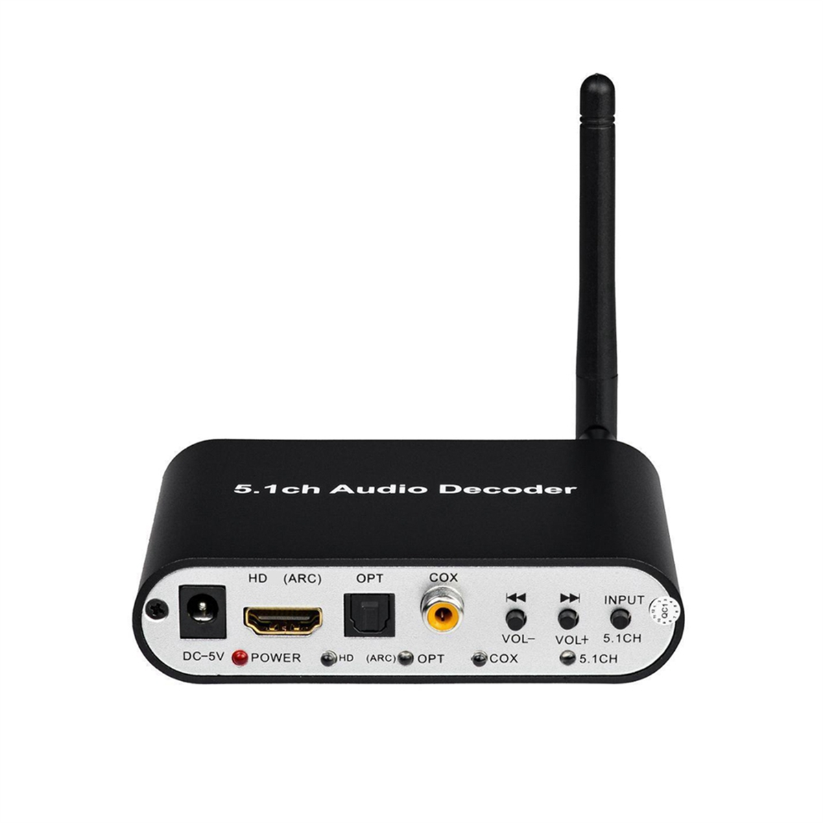 AU47-DAC651C Dekoder audio 5.1 – Surround Sound Decoder recenzja i cena