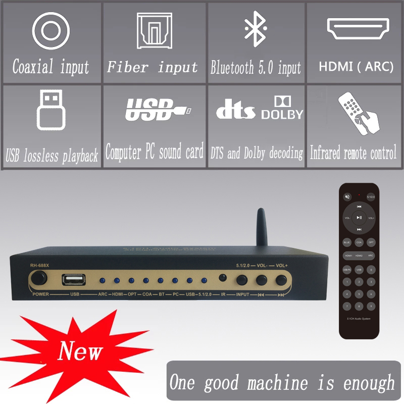 Dekoder audio DTS AC3 Digital  – Surround Sound Decoder recenzja i cena
