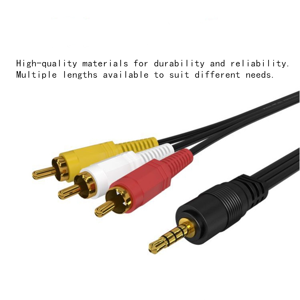 Kabel audio-wideo 3,5 mm do 3  – Home Cinema Solution recenzja i cena