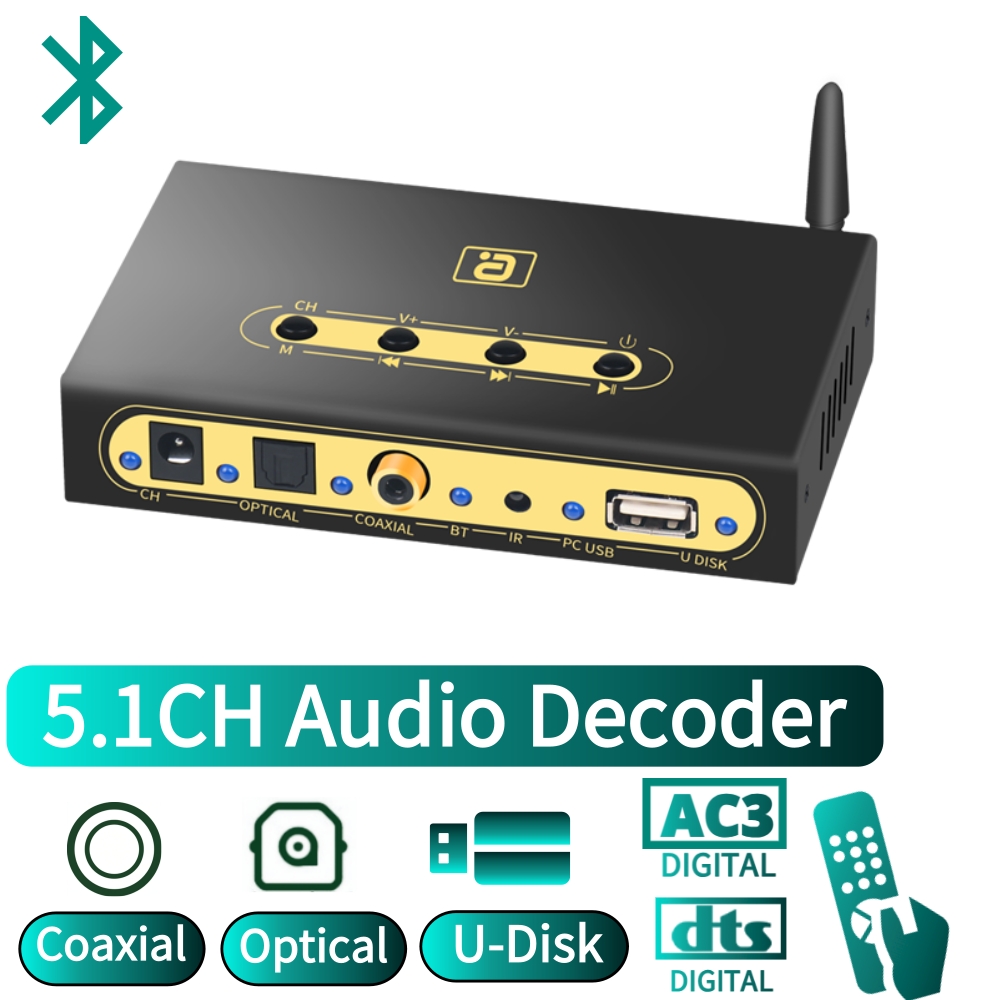 DA720 Dekoder Audio 5.1CH Odbi – Surround Sound Decoder recenzja i cena